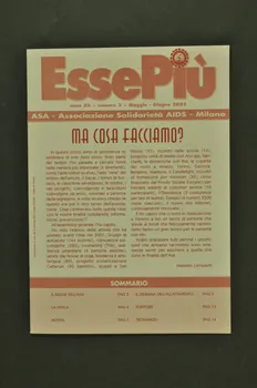Associazione Solidarieta Aids (ASA) - Milano revue "Ma cosa facciamo?" (Mais, que faisons-nous ?) Italie 2002/6 2003.98.69  Photo Mucem