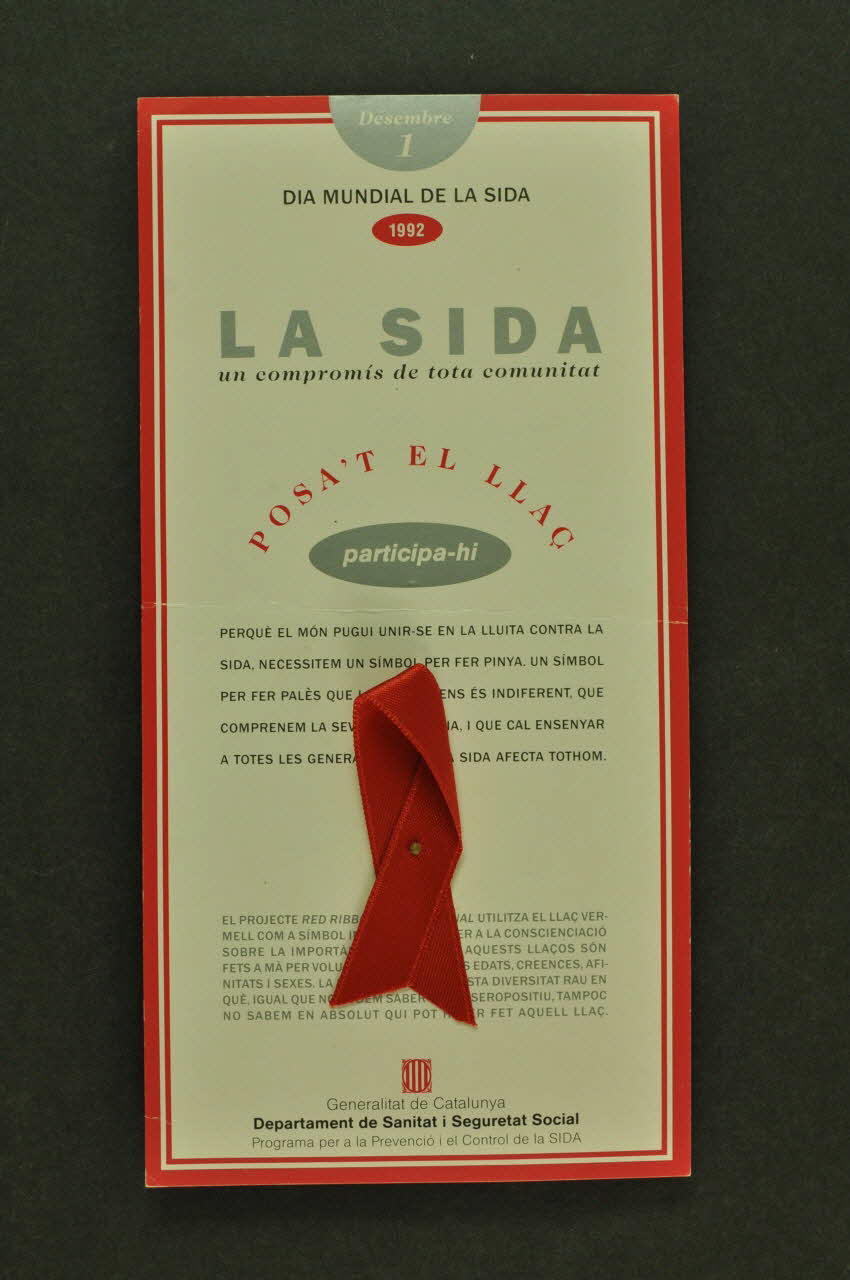 Généralité De Catalogne, Département De La Santé BROCHURE Espagne 1992 2004.55.217.1-2 Photo Mucem