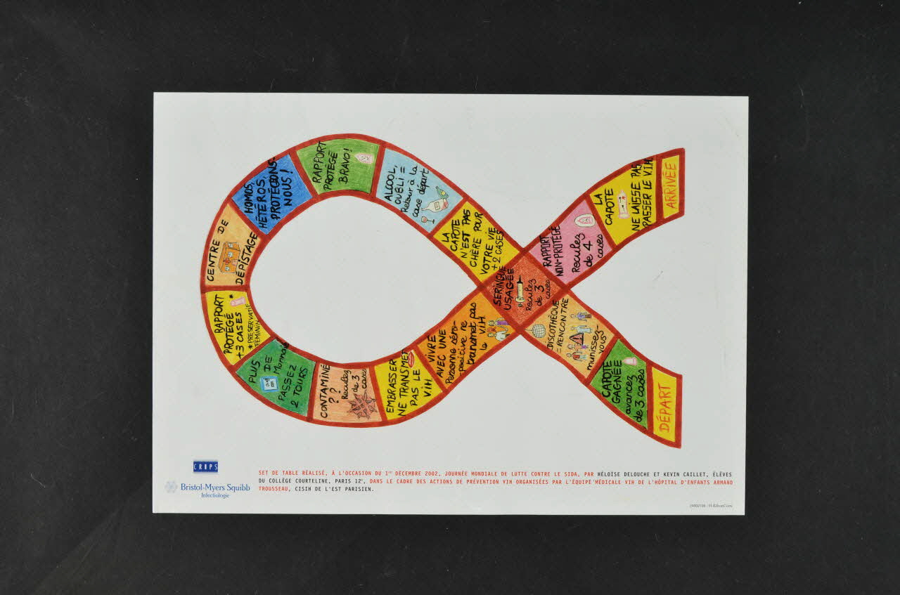 C.R.I.P.S Ile de France affiche France 2002 2003.99.10 Photo Mucem