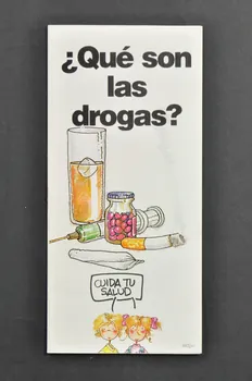 Commune Autonome De Murcia, Conseil De La Santé BROCHURE "Que son las drogas ? / No destruyas tu vida" (Qu'est-ce que les drogues ? Ne détruis pas ta vie) Espagne 1984 2004.55.230  Photo Mucem