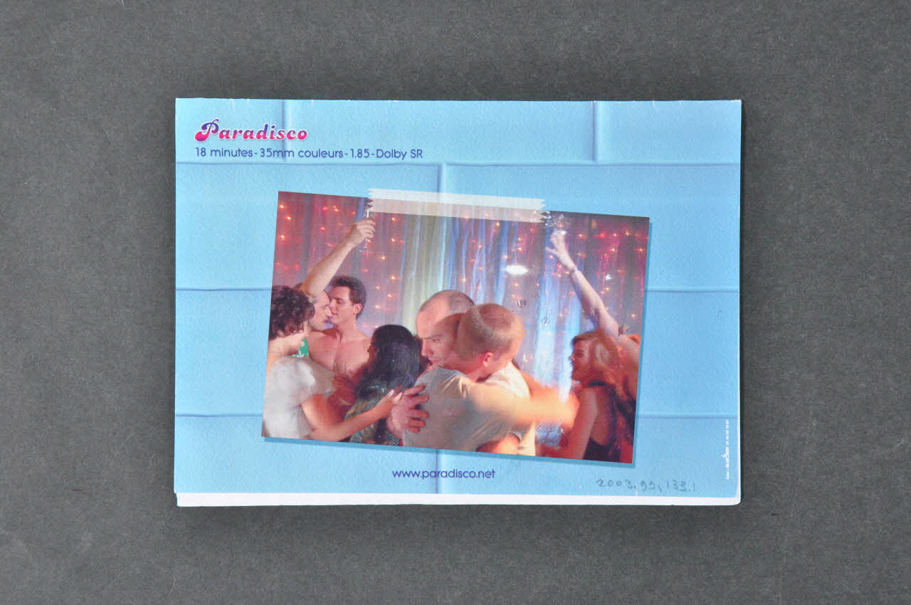 Sida Info Service / Athanor Studio CARTON D'INVITATION "1979 - 2002. D'une génération à l'autre, les rêves perdurent..." France 2002/12 2003.99.133.1-2 Photo Mucem