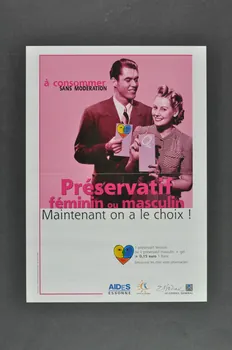 Aides Essonne, Ddass De L'essonne, Conseil Général affiche France 2001/11 2003.99.16 Photo Mucem