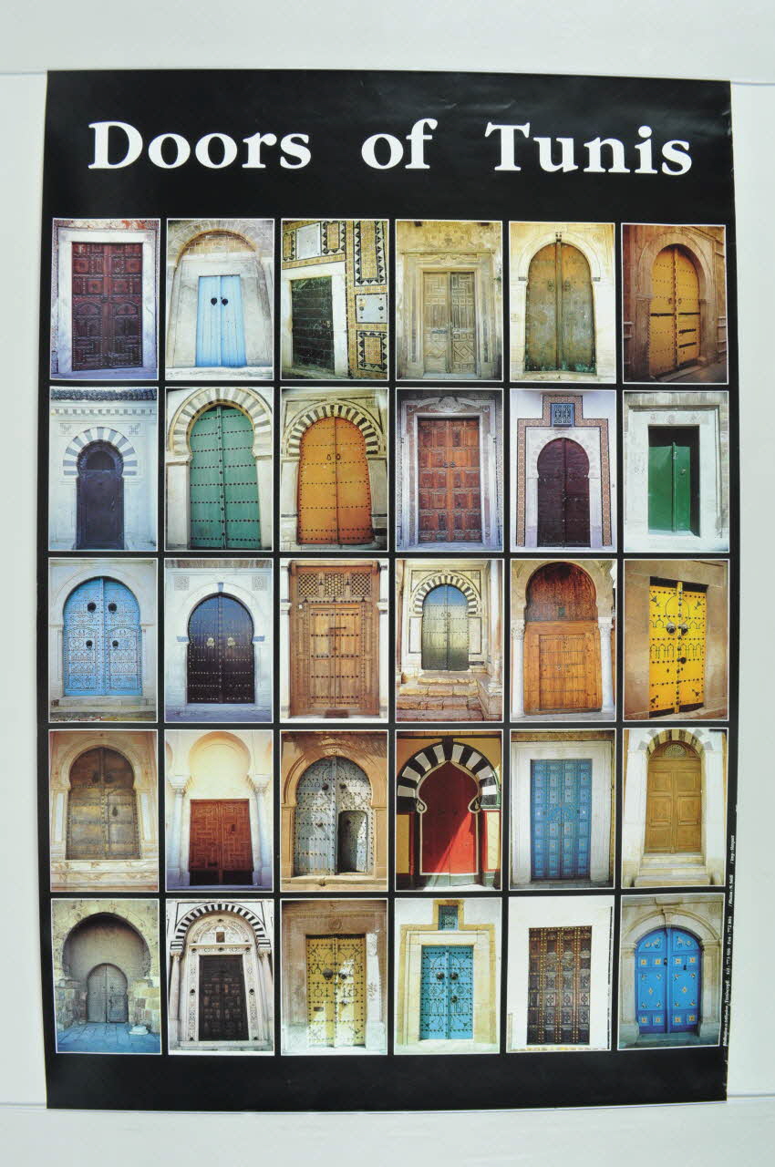 N. Saidi ; Tuniscope affiche Tunisie 2006 2006.132.1 Photo Mucem
