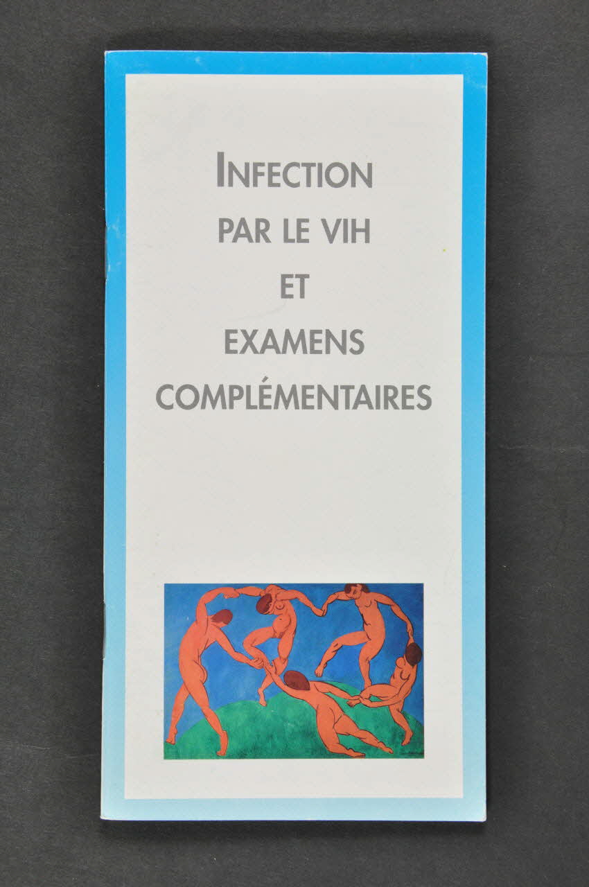 BROCHURE "Infection par le VIH et examens complémentaires" 2003.99.25 Photo Mucem