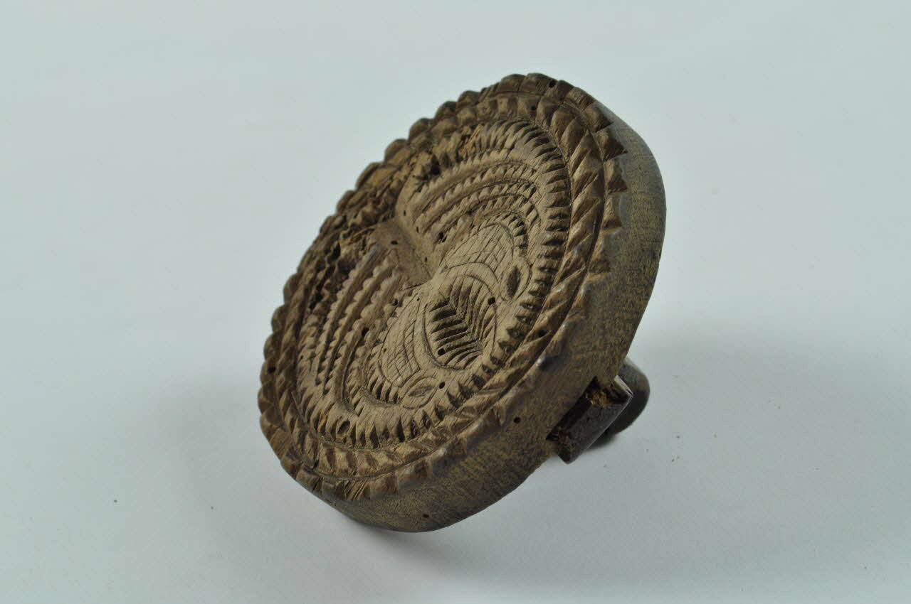 marque à beurre Alsace, France 1700 1955.27.14 Photo Mucem