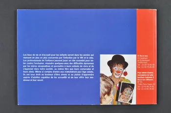 Association pour la Recherche, la Communication et les Actions pour l'Accès aux Traitements (ARCAT) BROCHURE "L'accueil de l'enfant séropositif" France 1996 2003.99.45  Photo Mucem