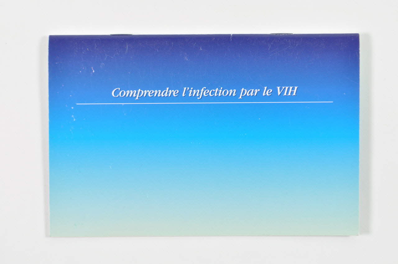 Glaxo Wellcome BROCHURE "Comprendre l'infection par le VIH" France 2002 2003.99.47 Photo Mucem