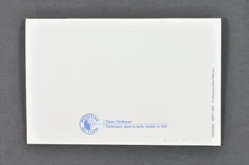 Glaxo Wellcome BROCHURE "Comprendre l'infection par le VIH" France 2002 2003.99.47  Photo Mucem