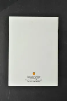 Généralité De Catalogne, Programme Pour La BROCHURE "Sida i escola. Informacio per a educadors" (Sida et école. Information pour les éducateurs) Espagne 1988 2004.55.7 Photo Mucem