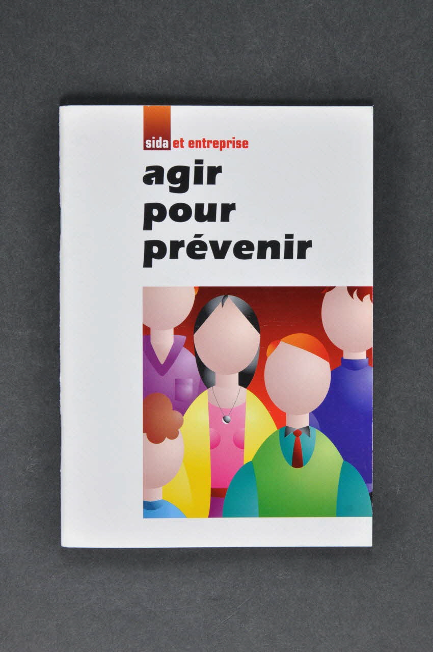 Afls Et Mutualité Française BROCHURE "Sida et entreprise. Agir pour prévenir" France 1994/5 2003.99.50 Photo Mucem