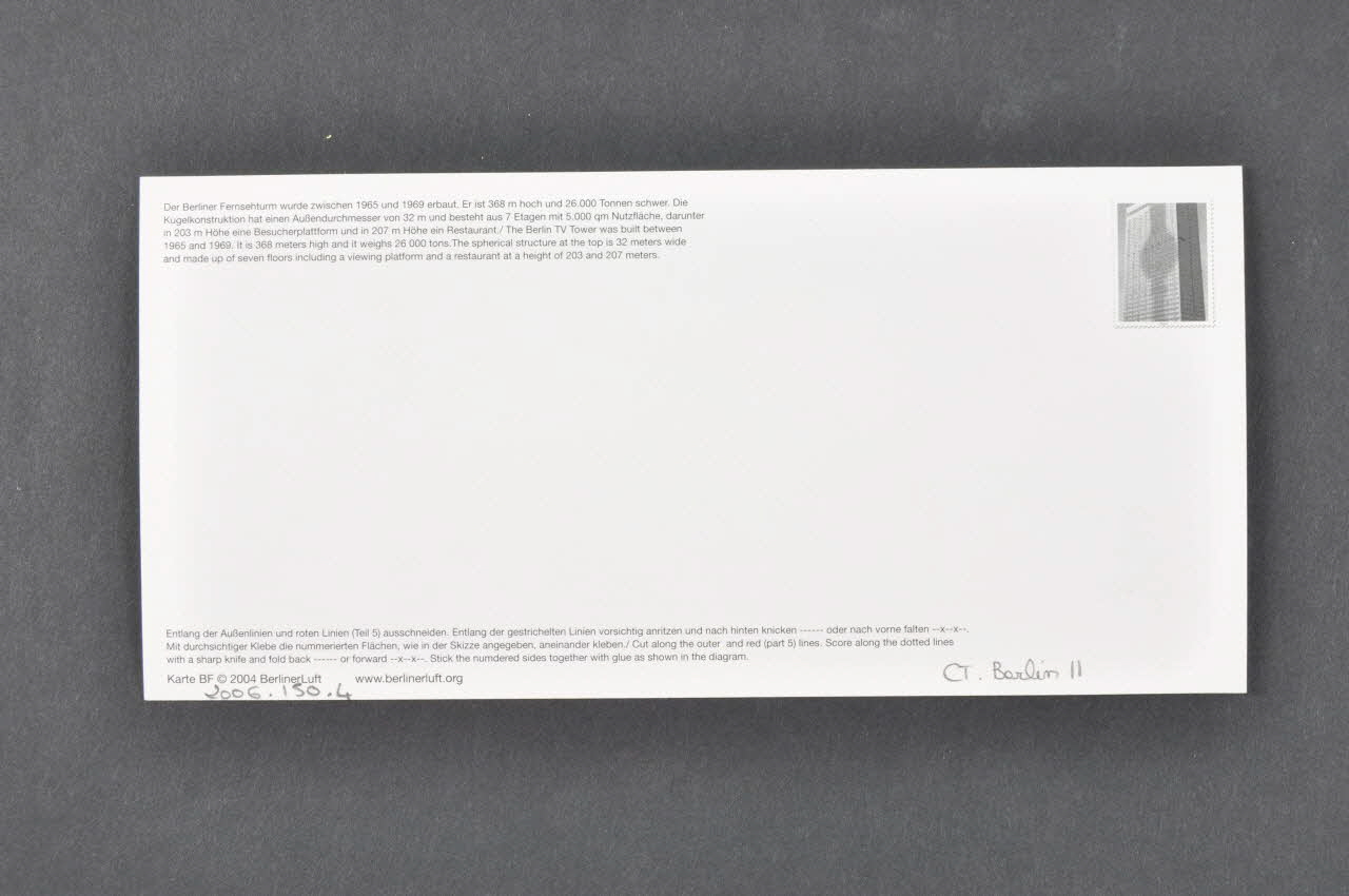 carte postale 2000-2006 2006.150.4 Photo Mucem