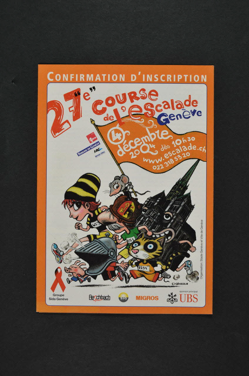 Ville De Genève Dépliant Genève 2004/12 2004.56.24.1 Photo Mucem