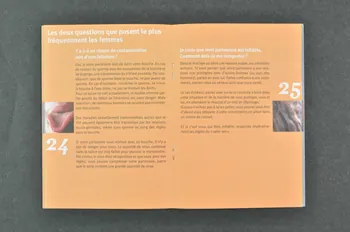 Aide Suisse Contre Le Sida (Ass) BROCHURE "Amour, plaisir et protection. Ce que les femmes doivent savoir sur le VIH/Sida et sur les maladies sexuellement transmissibles" Lorraine, France 2004 2004.56.25 Photo Mucem