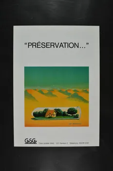 Groupe Sida Genève affiche "Préservation..." Lorraine, France 1987 2004.56.53  Photo Mucem