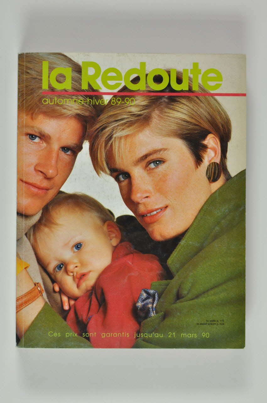 catalogue commercial Catalogue La Redoute Automne-hiver 1989-1990 France 1989 2006.158.27.11 Photo Mucem