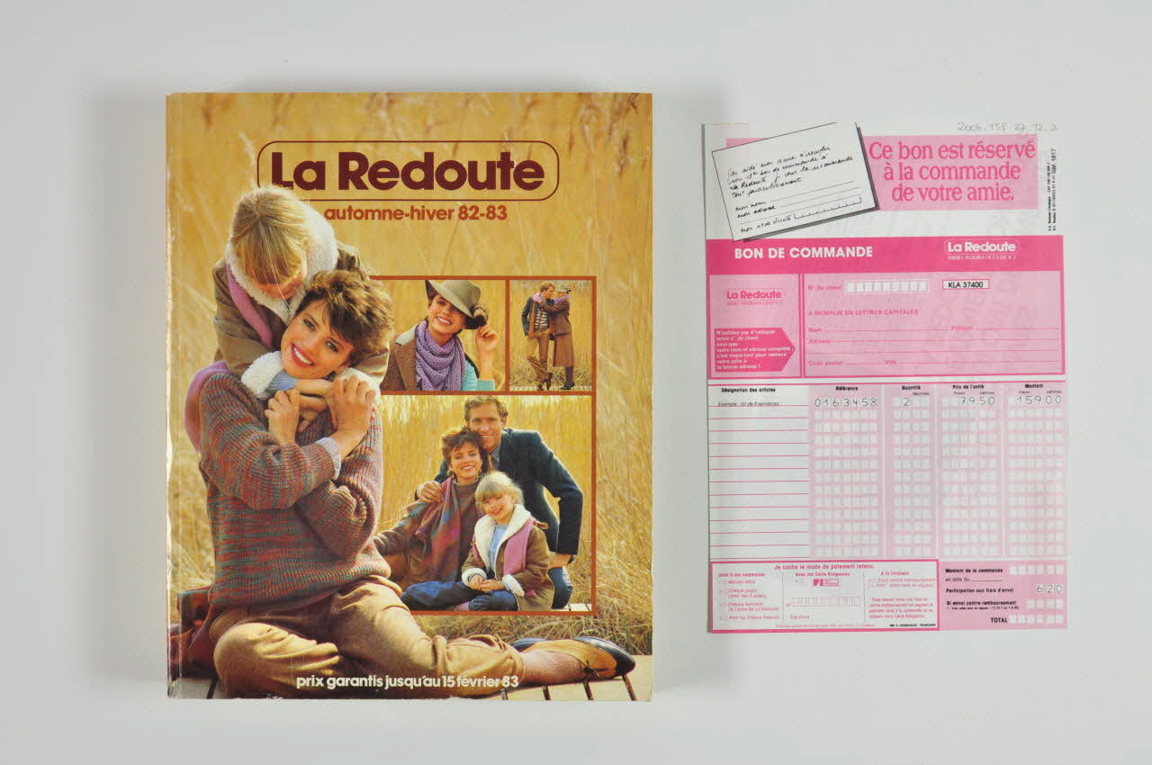 catalogue commercial Catalogue La Redoute Automne-hiver 1982-1983 France 1982 2006.158.27.12.1-3 Photo Mucem