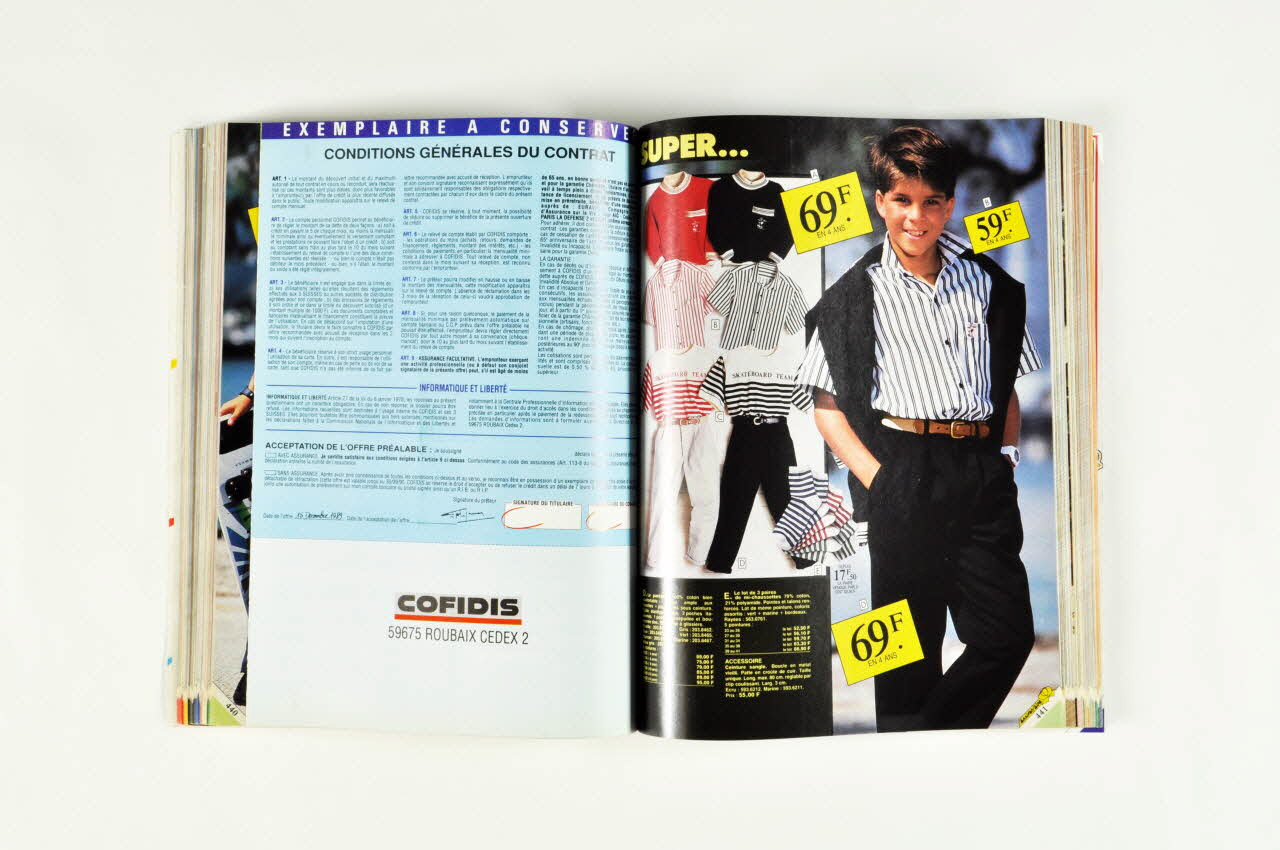 catalogue commercial Catalogue Les Trois Suisses printemps-été 1990 France 1990 2006.158.27.14 Photo Mucem