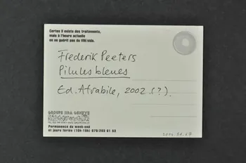 carte postale "Certes il existe des traitements, mais à l'heure actuelle on ne guérit pas du VIH/sida" 2004.56.67 Photo Mucem