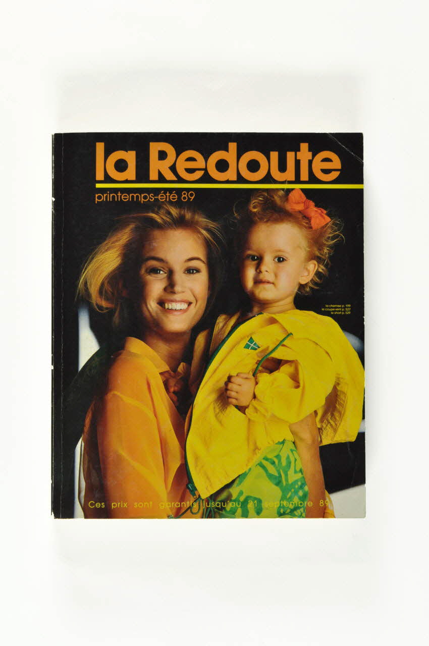 catalogue commercial Catalogue La Redoute, printemps-été 1989 France 1989 2006.158.27.15.1-6 Photo Mucem