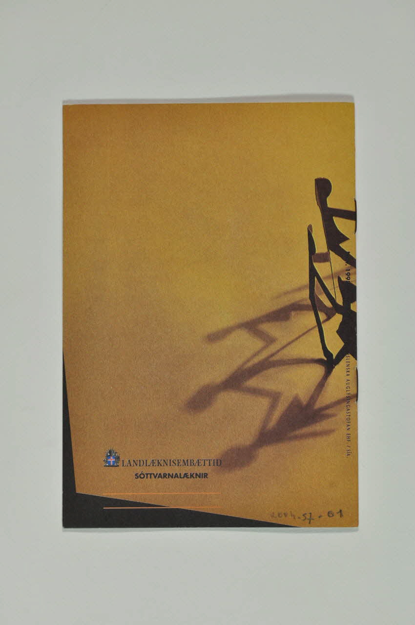 Département De La Santé BROCHURE "Born og alnaemi" (Enfance et sida ou Nés avec le sida ?) Islande 1993 2004.57.1 Photo Mucem
