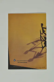 Département De La Santé BROCHURE "Born og alnaemi" (Enfance et sida ou Nés avec le sida ?) Islande 1993 2004.57.1  Photo Mucem