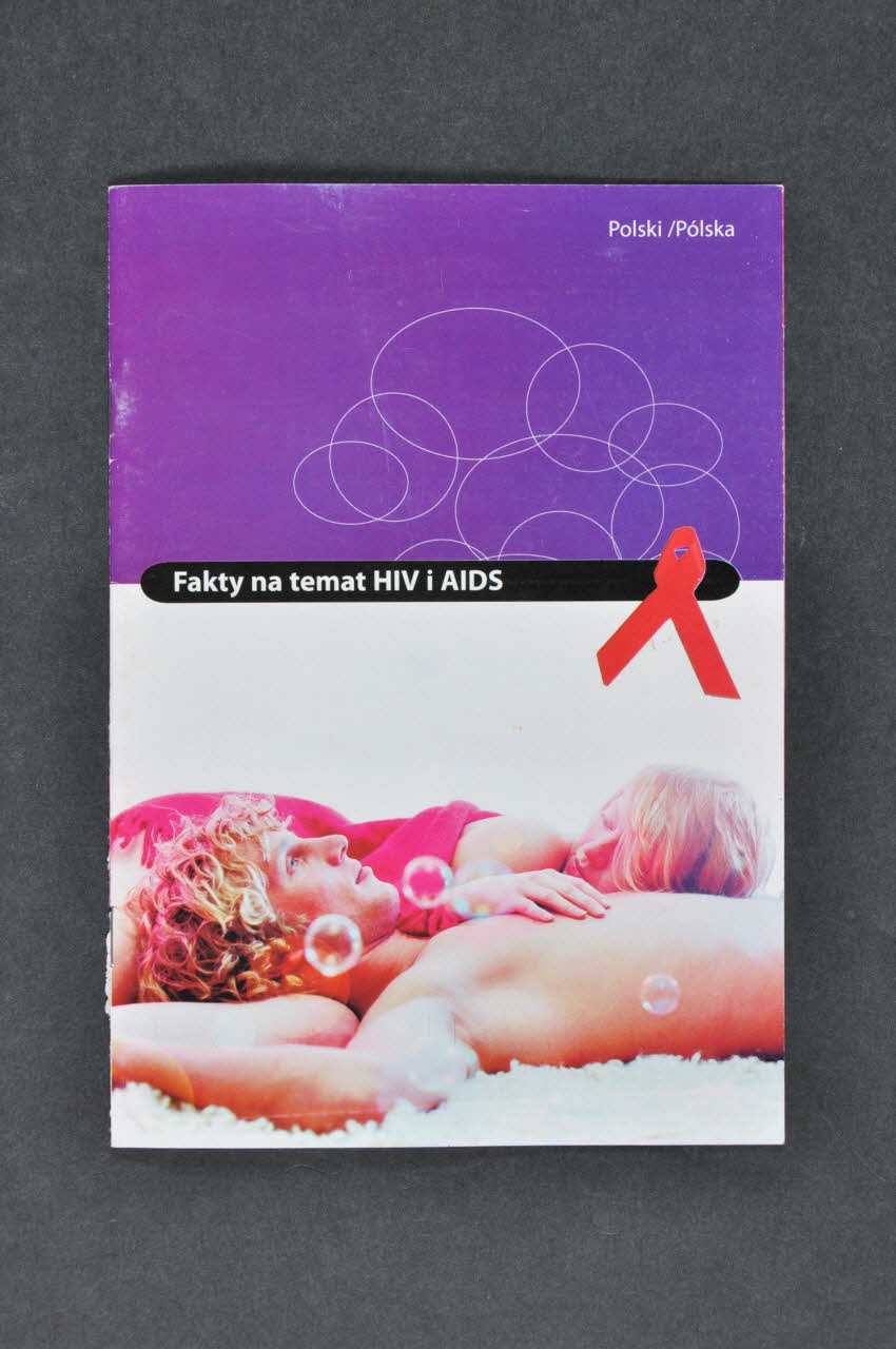 Département De La Santé BROCHURE "Faits sur le VIH et le sida (en polonais) Islande 2003 2004.57.11 Photo Mucem