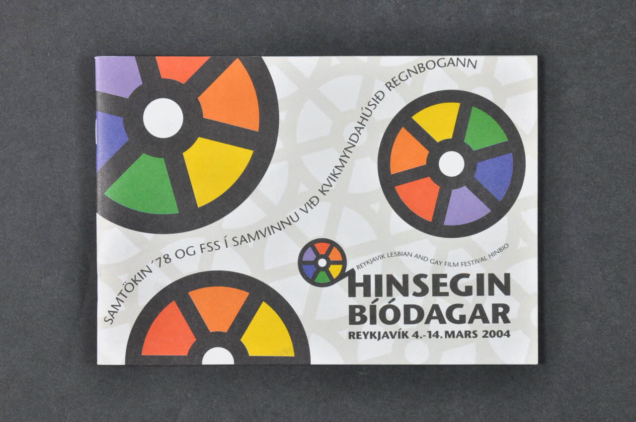 Samtokin 78 BROCHURE "Hinsegin Biodagar" (traduire) Islande 2004 2004.58.1 Photo Mucem