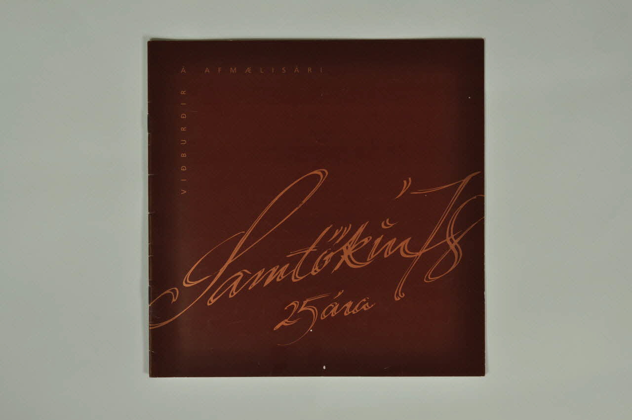 Samtokin 78 BROCHURE "Samtokin 25 ara" Islande 2003 2004.58.11 Photo Mucem
