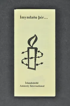 Dépliant "Islandsdeild Amnesty International" (Amnesty International Islande) 2004.58.14  Photo Mucem