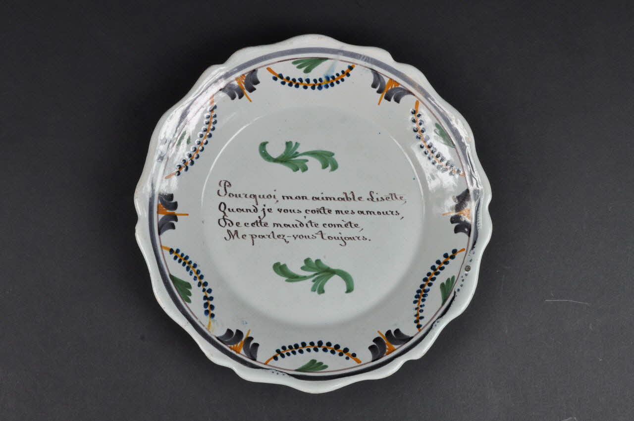 assiette calotte 1955.39.4 Photo Mucem