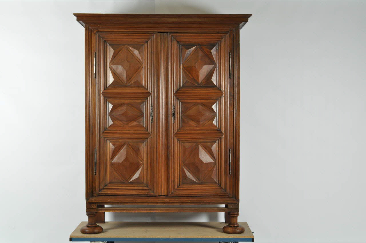 armoire Bourgogne, France 1850-1900 1955.43.1.1-4 Photo Mucem
