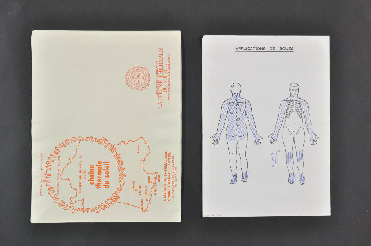 FEUILLE DE PAPIER ordonnance 2006.164.10.2.1-2 Photo Mucem