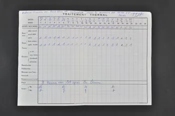 FEUILLE DE PAPIER ordonnance 2006.164.10.2.1-2 Photo Mucem