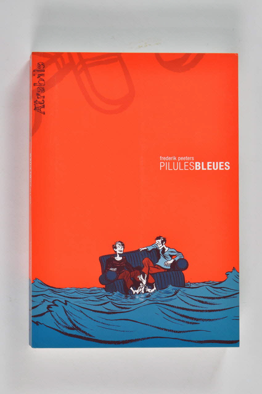Editions Atrabile, Genève bande dessinée Frederik Peeters. Pilules bleues Lorraine, France 2004 2004.75.1 Photo Mucem