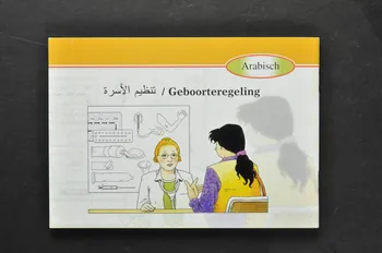 National Instituut voor Gezondheidsbevordering en Ziektepreventie BROCHURE "Planning familial  (en arabe) / Geboorteregeling" Pays-Bas 2002 2004.76.12 Photo Mucem