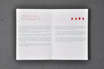 Sensoa BROCHURE "Vivre avec le VIH" (en français) Belgique 2003/11 2004.76.20 Photo Mucem