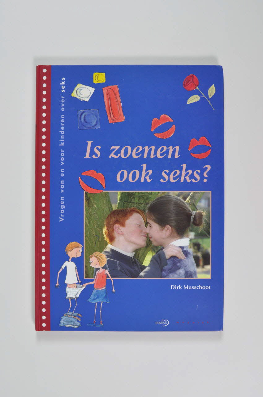 Uitgeverij Clavis éditeur livre "Is zoenen ook seks / Vragen van en voor kinderen over seks" (traduire) Pays-Bas 2003 2004.76.5 Photo Mucem