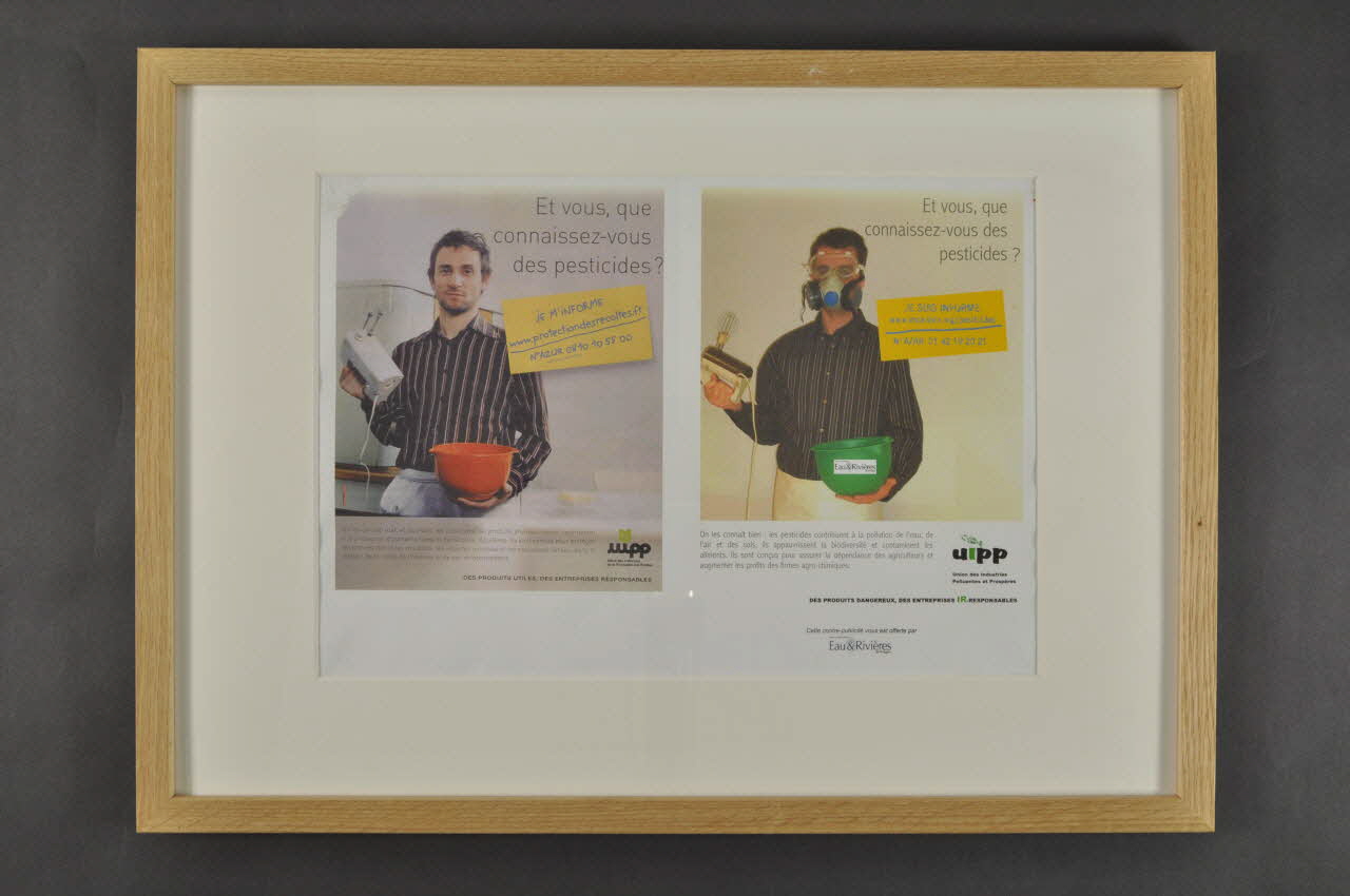 affiche Et vous, que connaissez-vous des pesticides ? 2006.176.16 Photo Mucem
