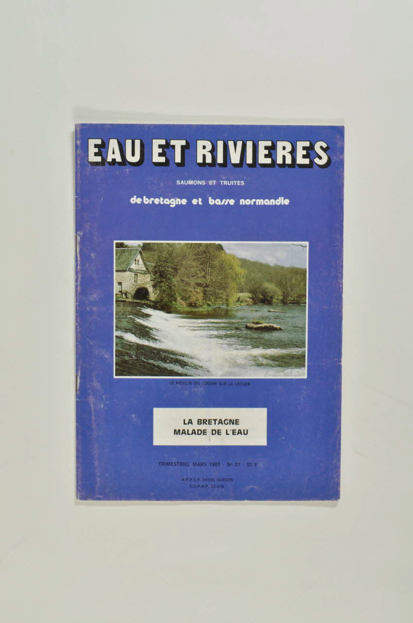 revue professionnelle Eau & Rivières de Bretagne 2006.176.37 Photo Mucem