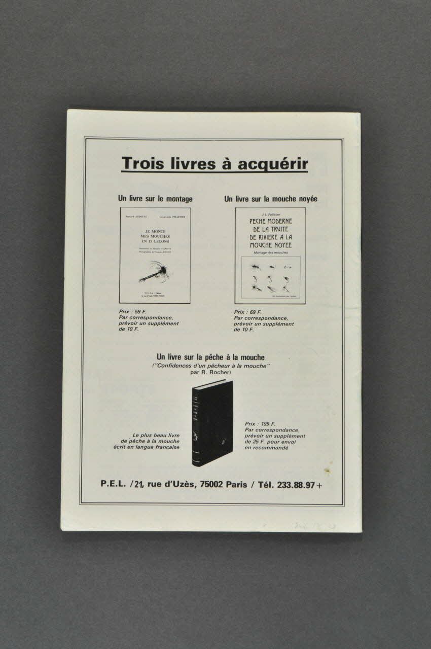 revue professionnelle Eau & Rivières de Bretagne 2006.176.37 Photo Mucem