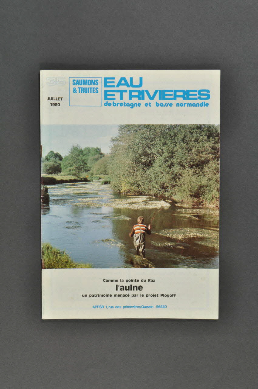 Eau et Rivières de Bretagne revue professionnelle Eau & Rivières de Bretagne et Basse Normandie 1980 2006.176.38 Photo Mucem