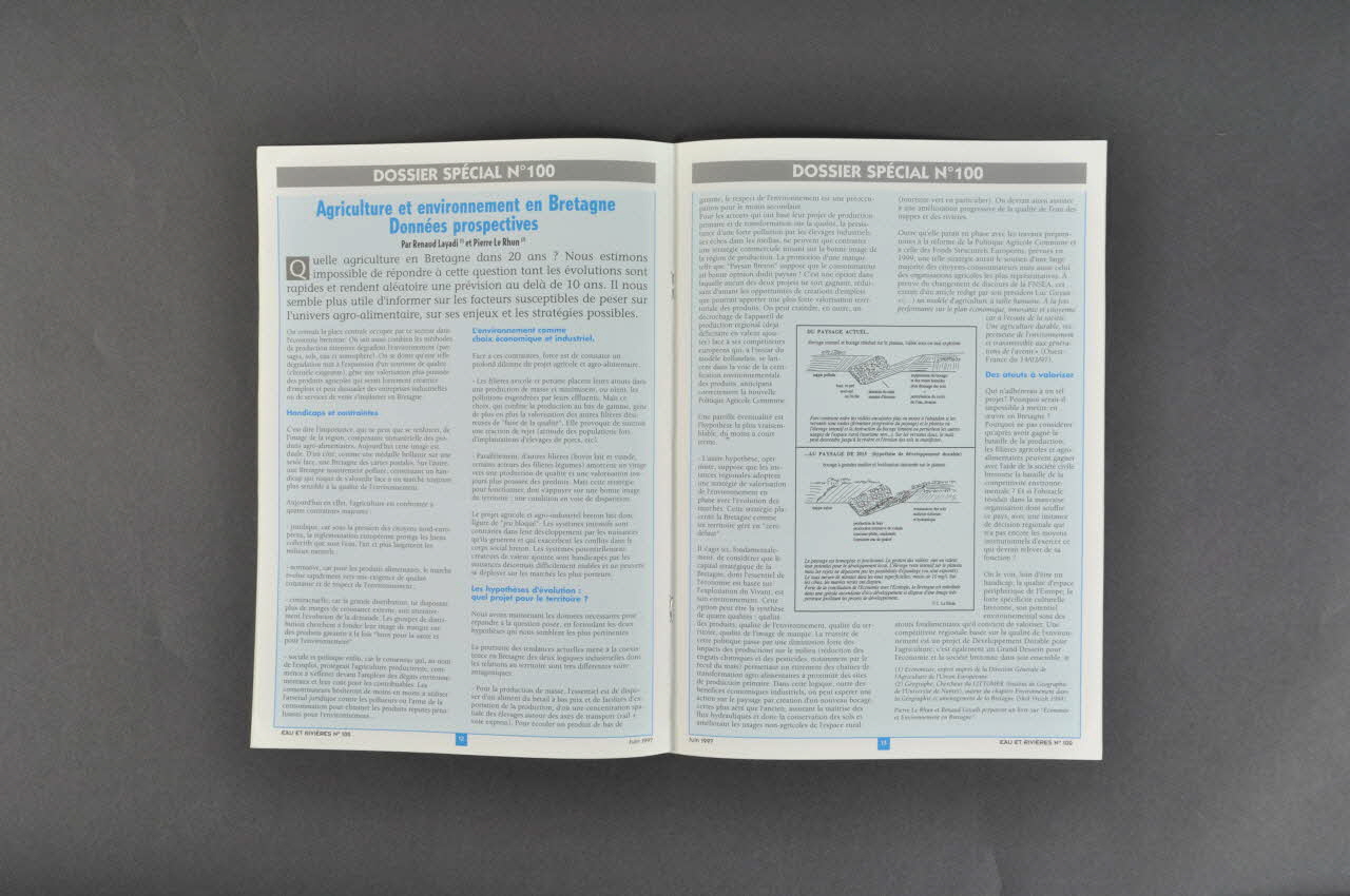 Eau et Rivières de Bretagne revue professionnelle Eau & Rivières de Bretagne 1997 2006.176.40 Photo Mucem