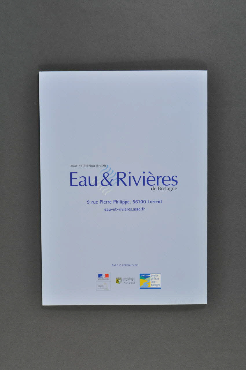 Eau et Rivières de Bretagne revue professionnelle Eaux et rivières 2005 2006.176.49 Photo Mucem