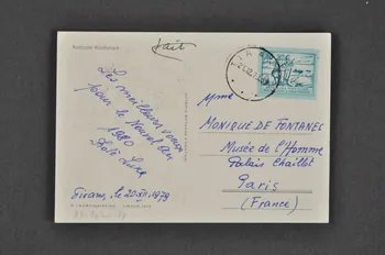 carte de voeux du nouvel-an DMH2005.0.84  Photo Mucem