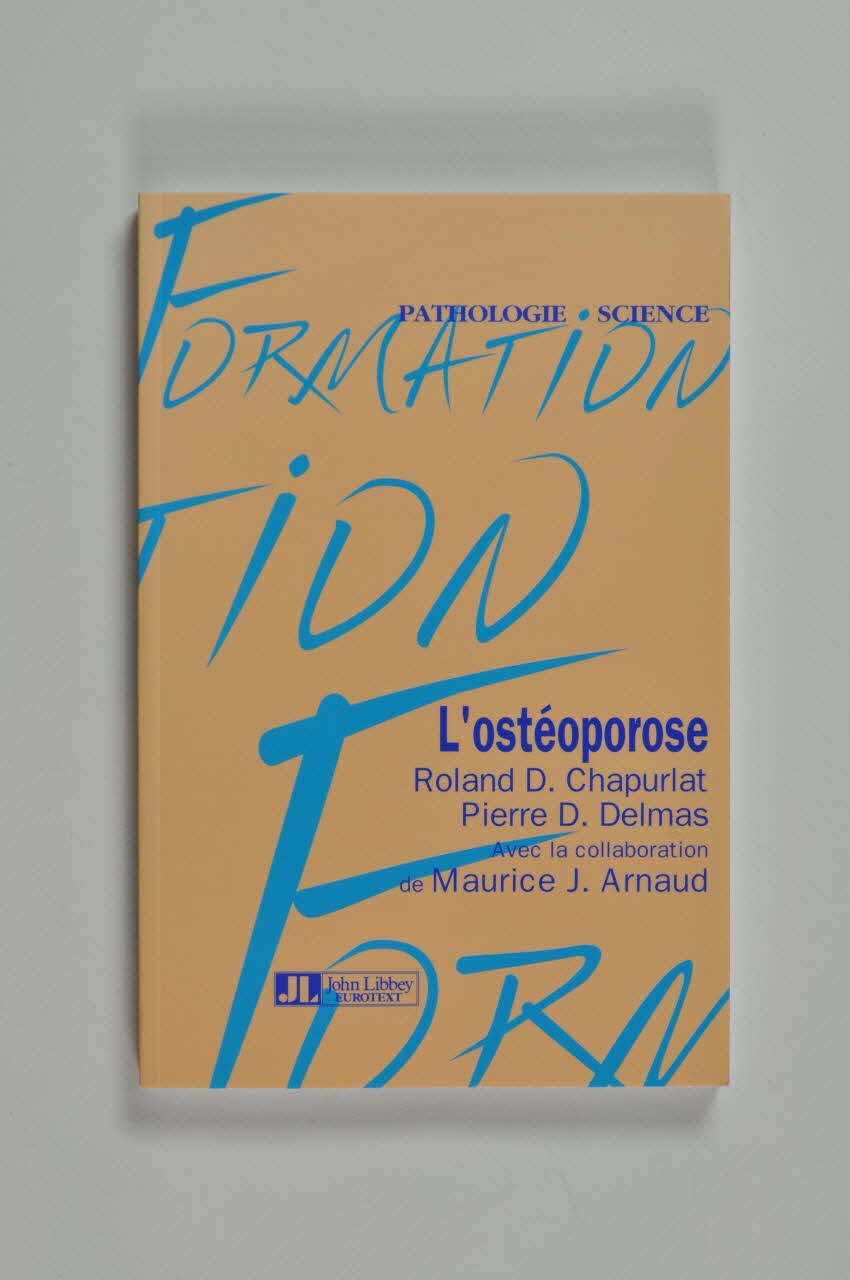 livre L'ostéoporose. formation 2006.189.5.1-2 Photo Mucem