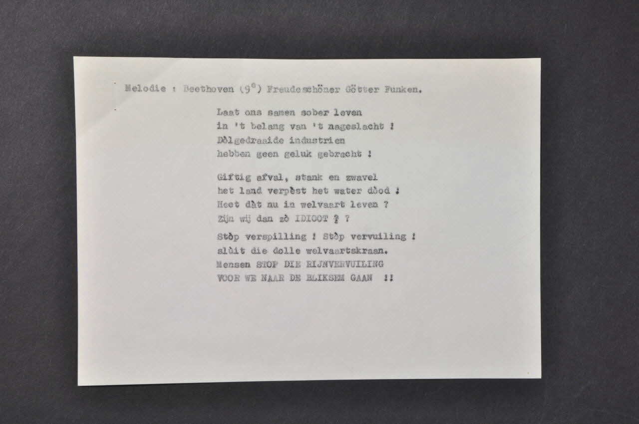 chanson Melodie : Beethoven 9e Freudeschöner Götter Funken 2006.191.41 Photo Mucem