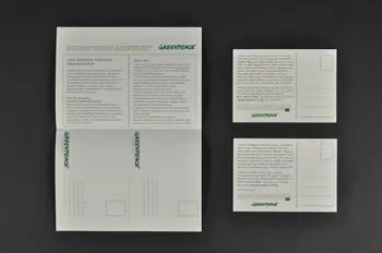 Greenpeace carte postale Support de communication de Greenpeace en Finlande Finlande 2006 2006.199.1.1-6 Photo Mucem