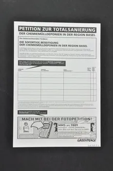 Atelier Unkraut. Biopop tract Petition zur totalsanierung Lorraine, France 2001-2006 2006.245.5.1 Photo Mucem