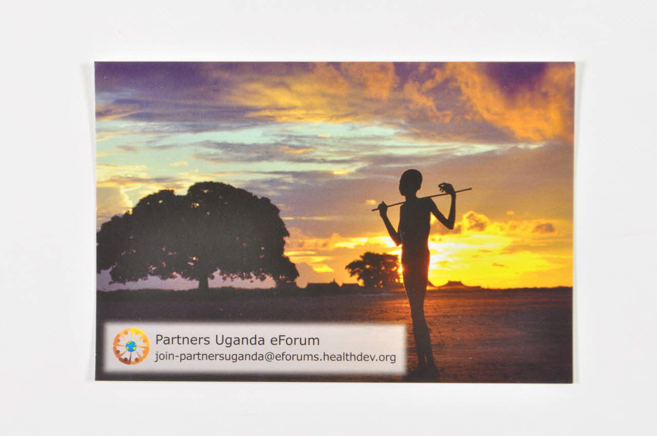 Health And Development Network, Irlande Et carte postale "Partners Uganda eForum" Irlande 2005 2006.30.10 Photo Mucem