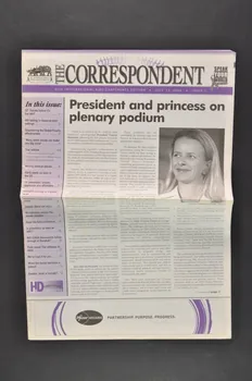 Health And Development Network, Irlande Et Bulletin associatif The Correspondent, 13 juillet 2004 : la XVème conférence internationale de Bangkok(en anglais et en thailandais) Irlande 2004/7/13 2006.30.33.1-3 Photo Mucem